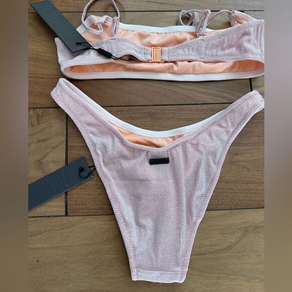 TRIANGL MICA CHEEKY BLUSH BIKINI + FANNY PACK NWT - Picture 8 of 9